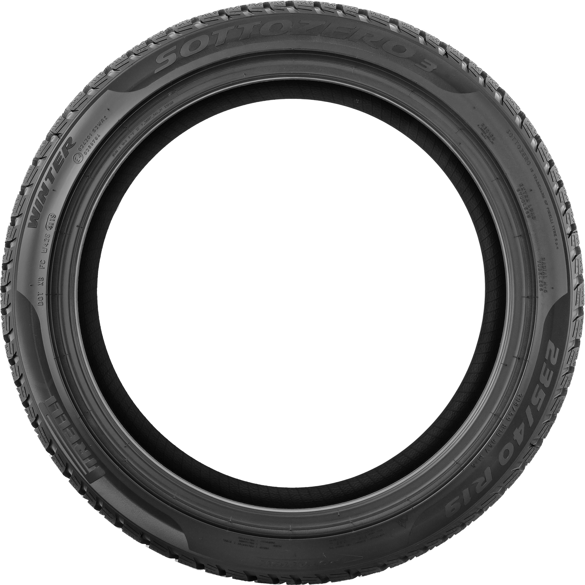 355/25 r21 107w pirelli winter sottozero 3 (l) xl 3pmsf m+s