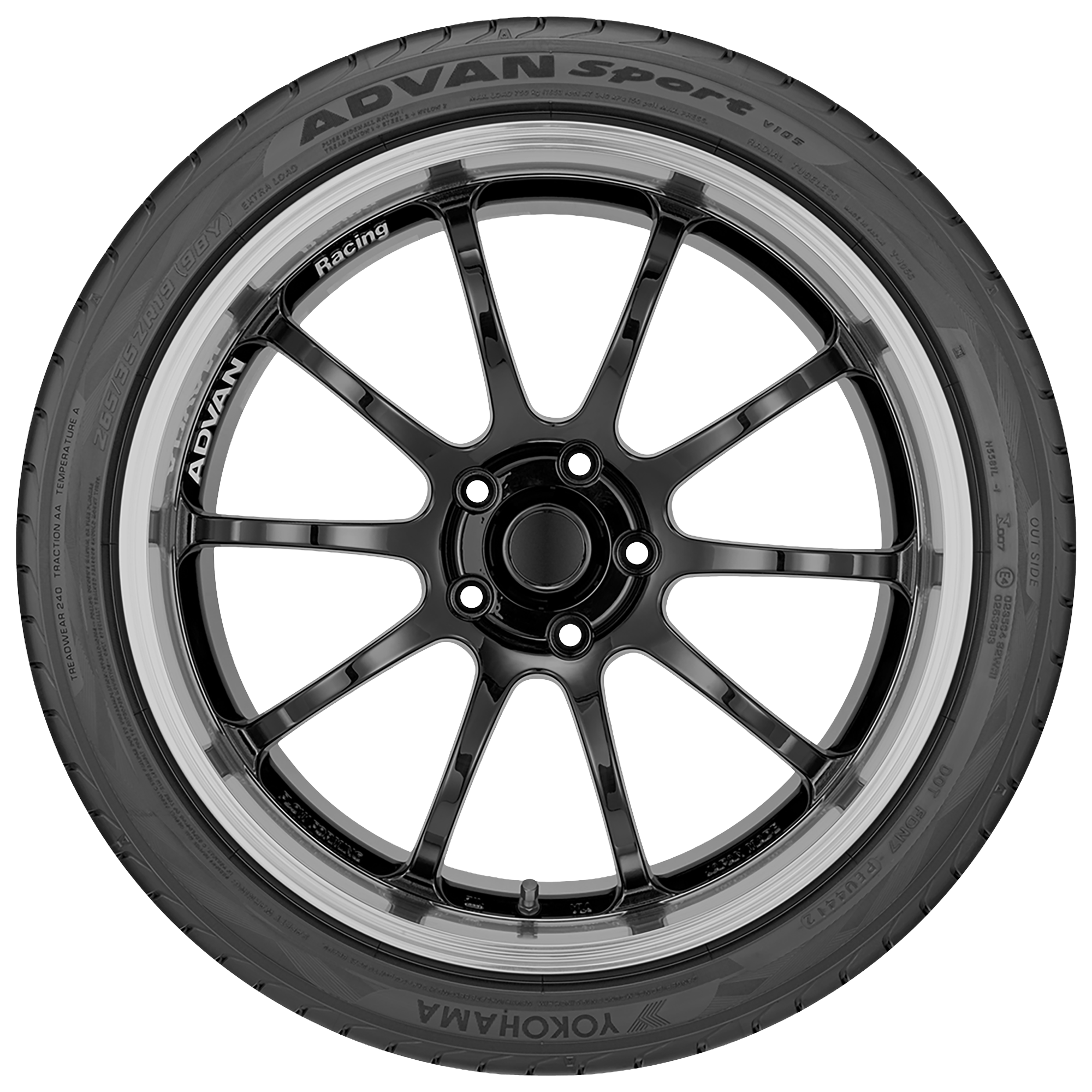 205/55 r16 91v yokohama advan sport (v105) mo