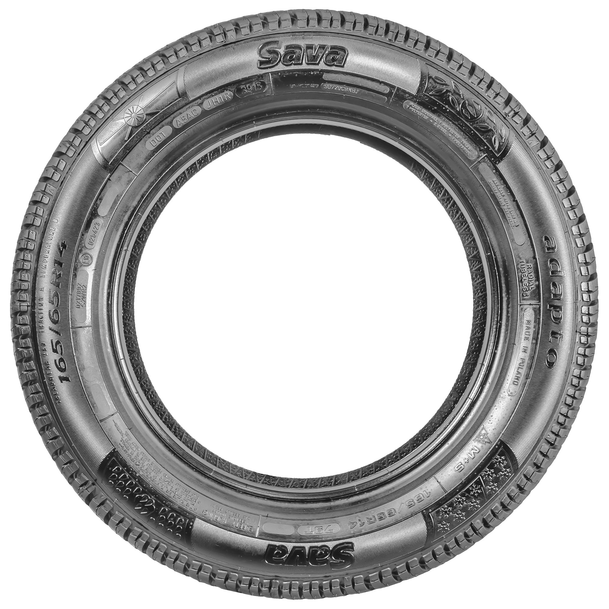 165/70 r13 79t sava adapto 3pmsf m+s