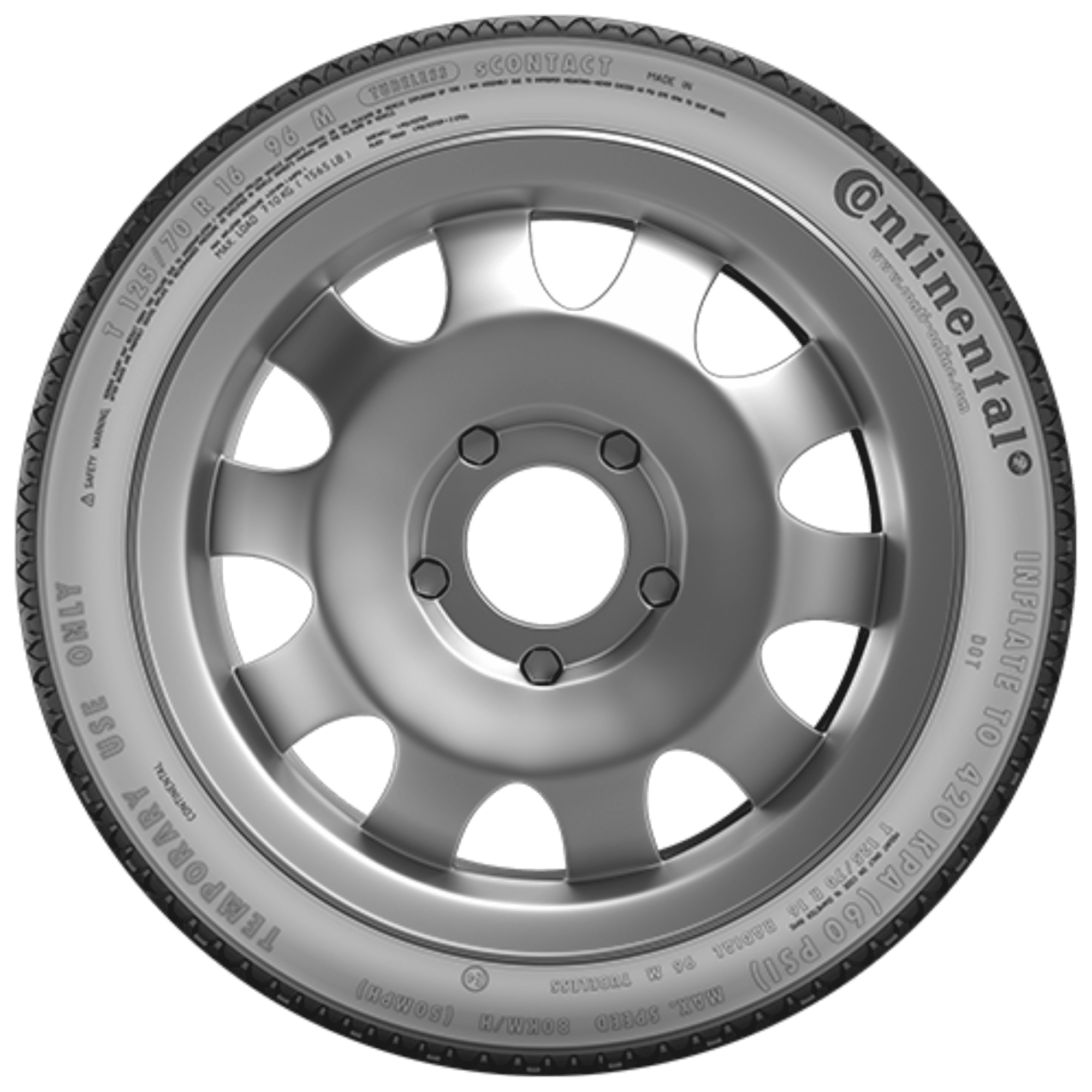 115/95 r17 95m continental scontact notrad reifen
